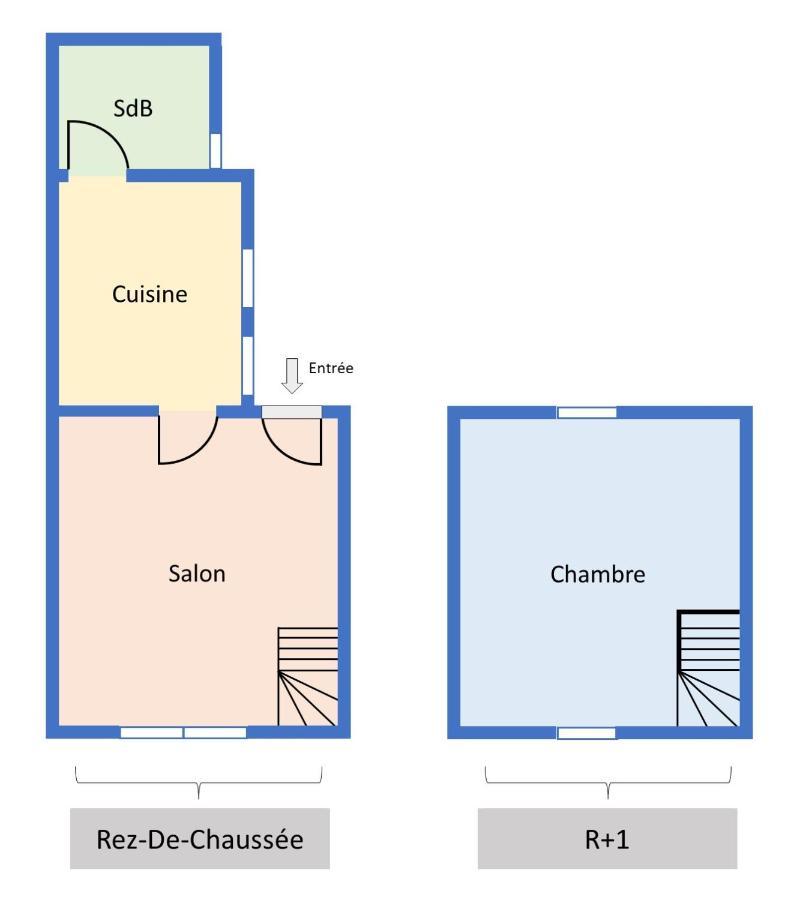 178C - Duplex T2 Tout Confort Du Gond - 60 M2 Ле-Гон-Понтувре Экстерьер фото